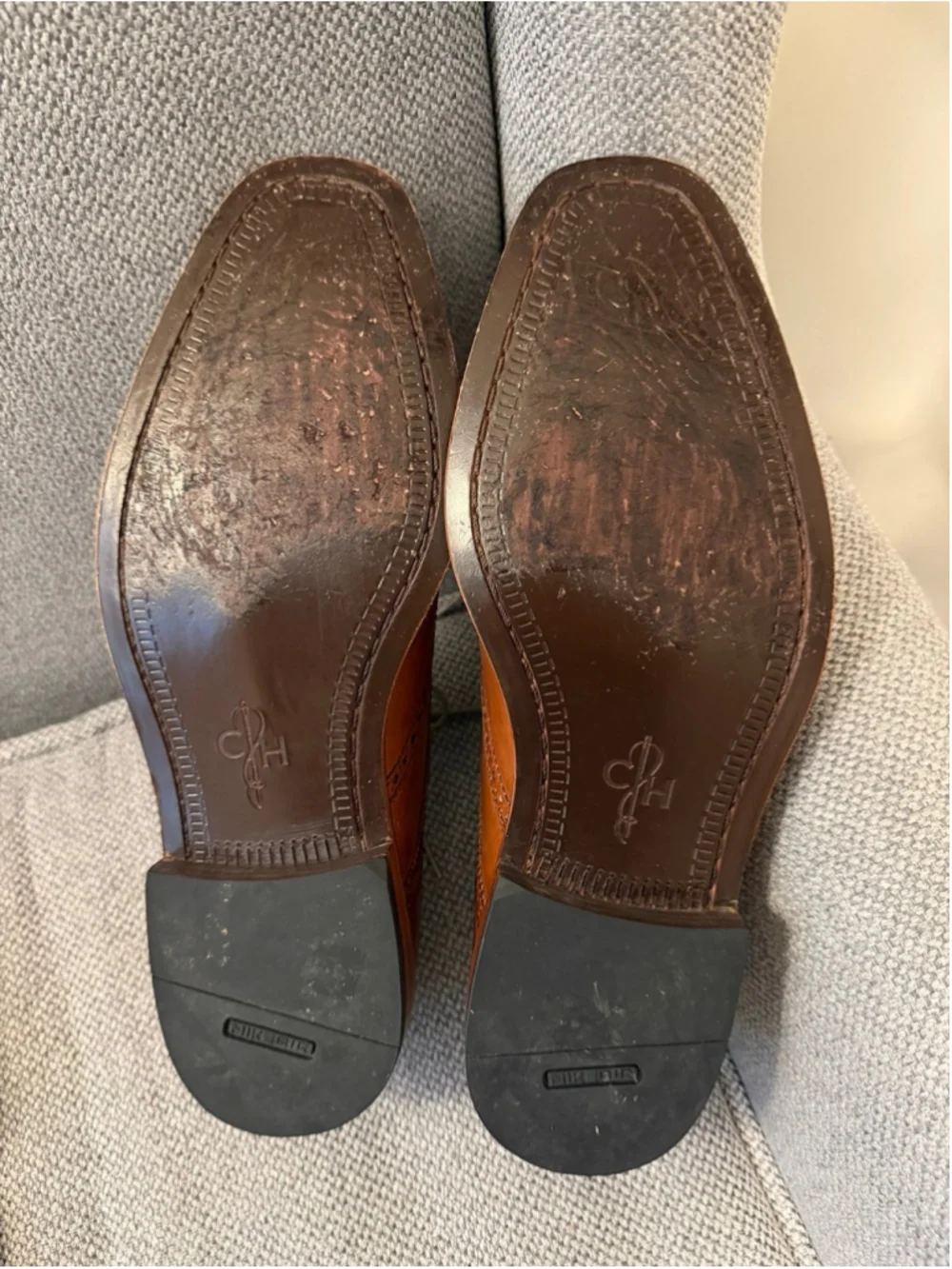 Cole Haan Giraldo wingtip brown leather oxfords sz 11.5
